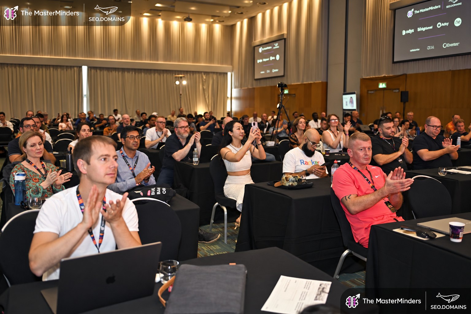 Audience at a previous Masterminders conference in Manchester