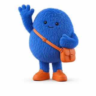 Spot waving goodbye
